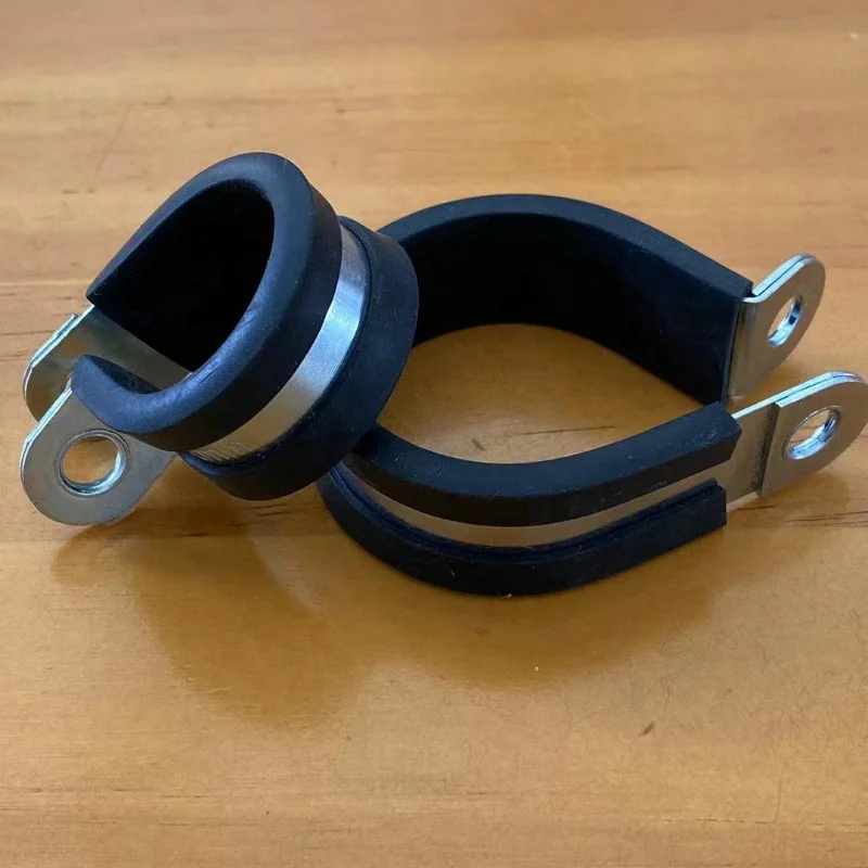 P Type Rubber Concrete Coated Lined Hose Clamp