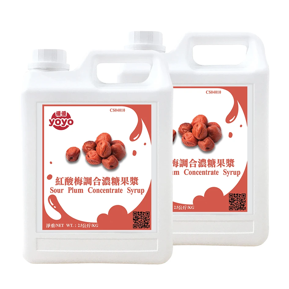 Кислый сироп сливовый концентрат красный тайваньский пузырьковый чай