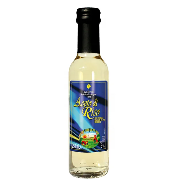 High Quality Italian Traditional Rice Vinegar Acidity 5%