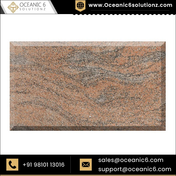 Latest Indian Juprana Granite Countertops Customized Thickness Slabs Natural Stone for Indian Granite Buyers at Wholesale Price