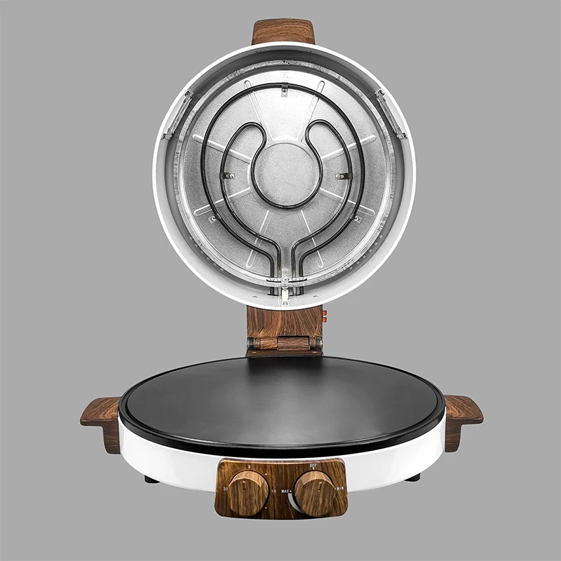 40 см Бытовая с регулируемой температурой автоматическое арабский хлебопечка Пита делая машину Окно визуализации и свет