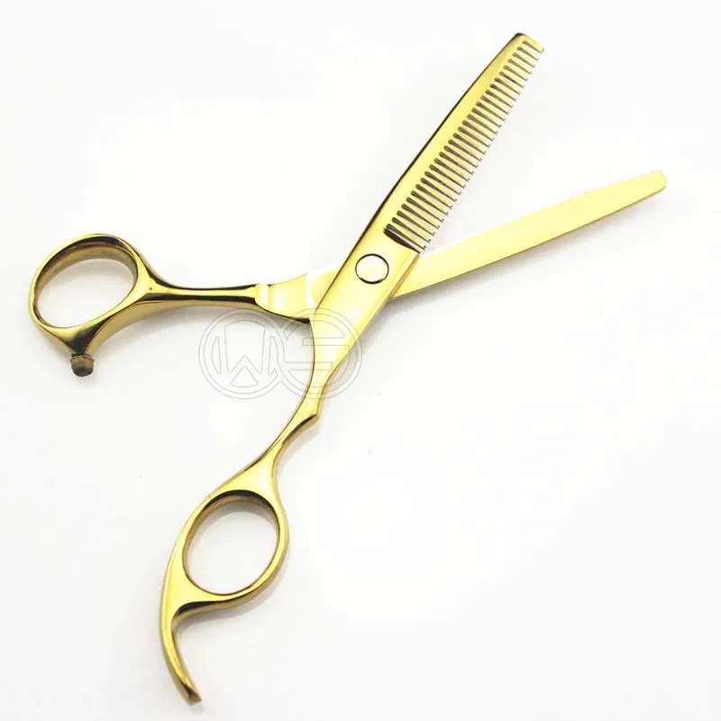  Профессиональный Япония 440c 5 6 'золото для стрижки волос ножницы парикмахерские бесплатная доставка