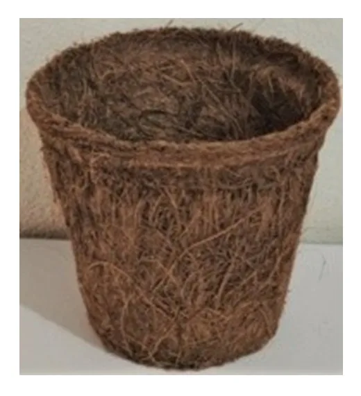 Best Coir Flowerpot Garden Pot Plant Pot Planter Green Flower Stock Lots Best Selling Design Style High Quality