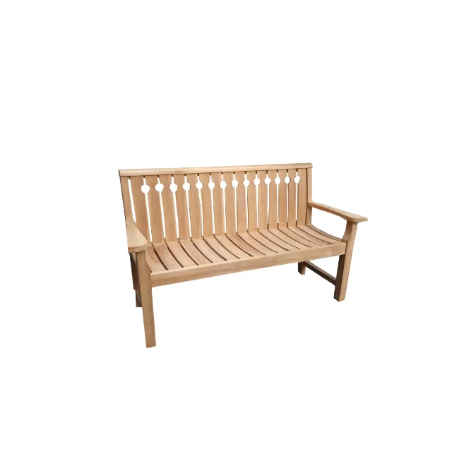 
 Классическая скамейка высшего качества из массива тикового дерева 12 см для садовой уличной мебели  