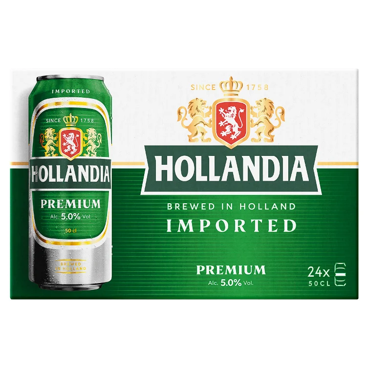 Голландское пиво Holland-pilsner-коробка 24x50cl