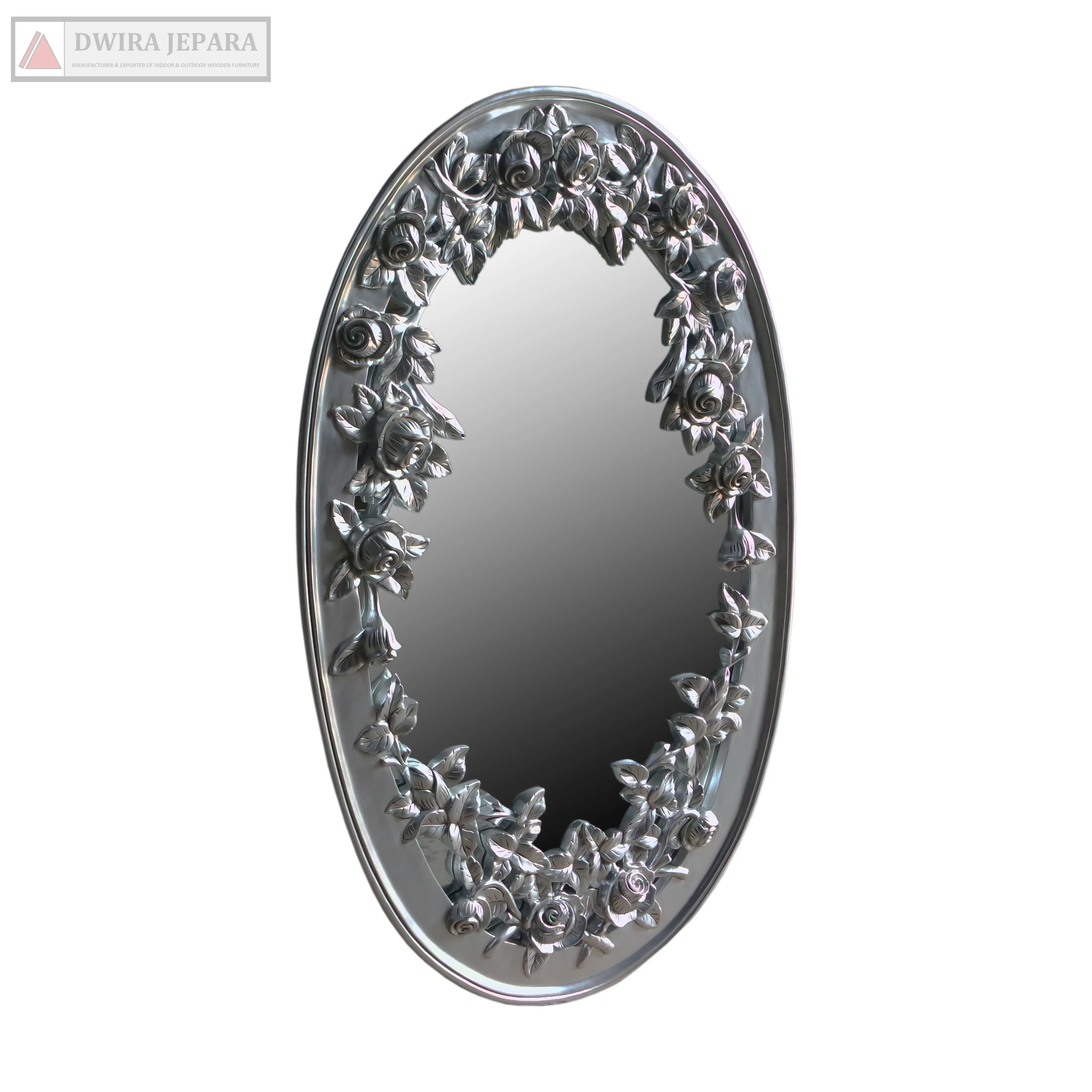 Индонезийская мебель-красное дерево резьба розовое зеркало мебель для спальни