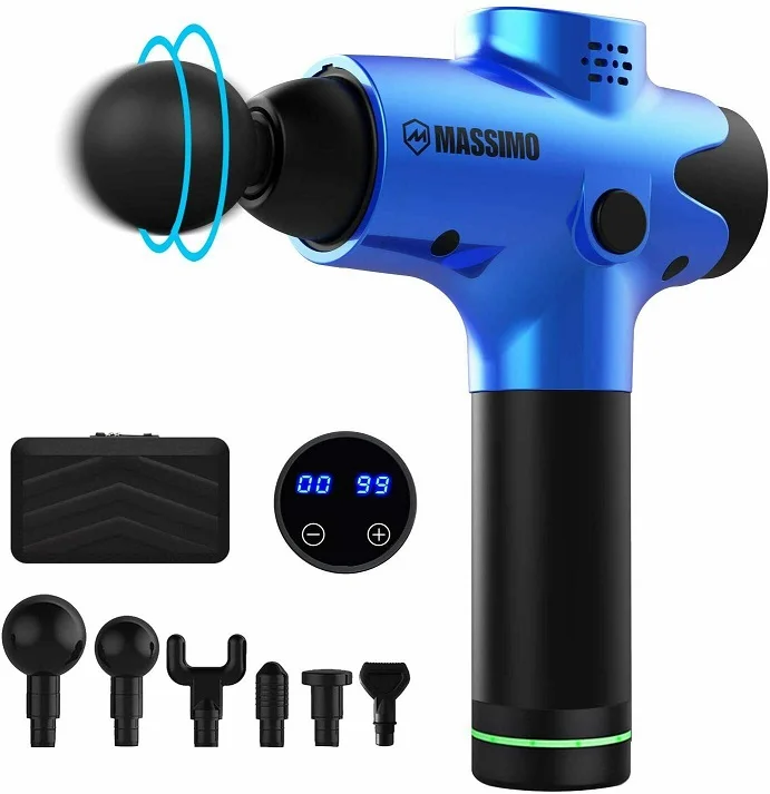 Купить портативный ручной мини-массажер для глубоких тканей мышц