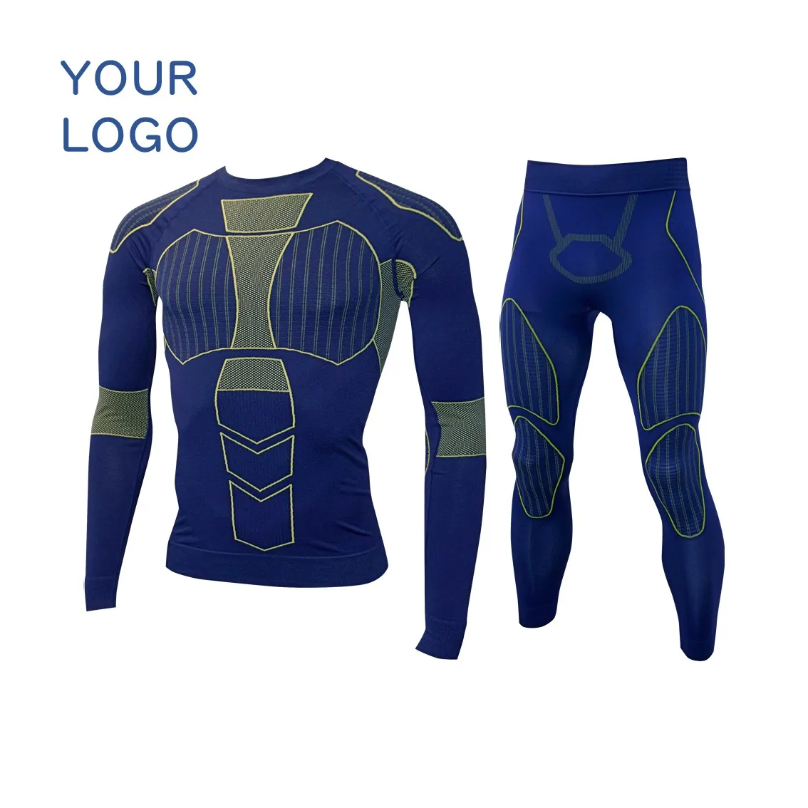 Seamless Thermal underwear long johns long sleeve t shirts q pull over bodybuilding colour sleve sportswear individually