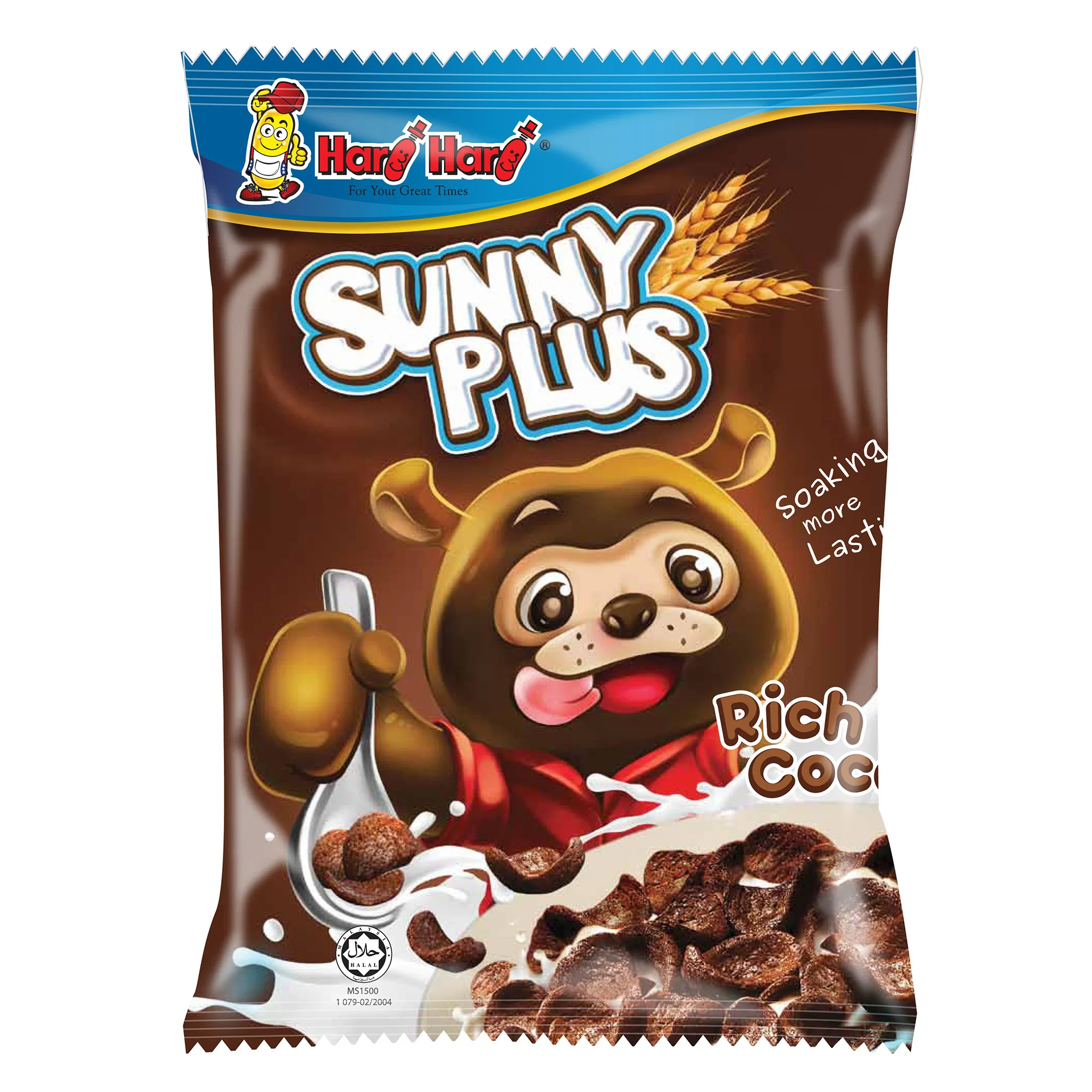 Breakfast Cereal Sunny Plus - Choco Crunch Grain Food 15gm