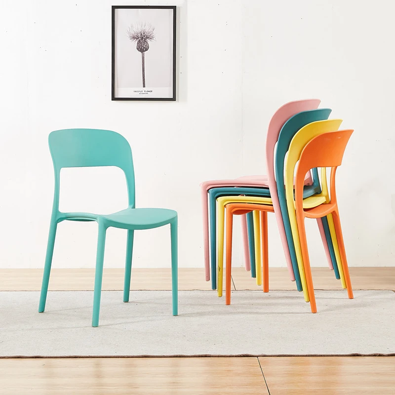 High Quality Home Furniture Modern Design Plastic Chair Dining Room PP Plastic Dining chair