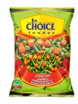 Mix frozen IQF vegetables ( peas - beans - carrots - okra - Brocclli )