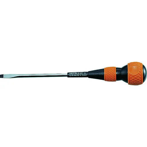 Easy grip electrician slotted screwdriver