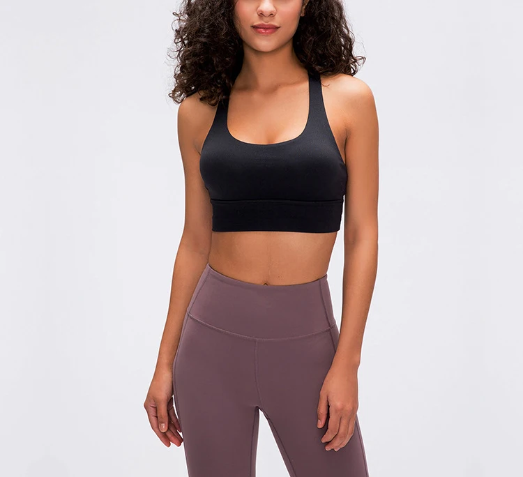 customized yoga fitness Yoga Pants and Sports Bra Custom Band Custom Made Women workout bra