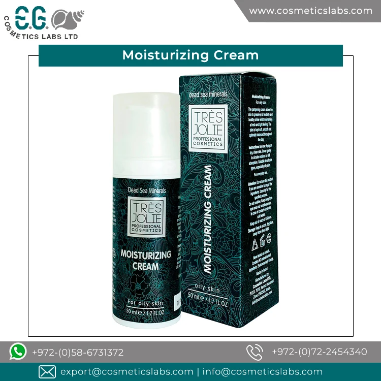 Israel Origin Manufacturer Selling Top Grade Face Care Anti-Aging Moisturizing Cream for Oily Skin