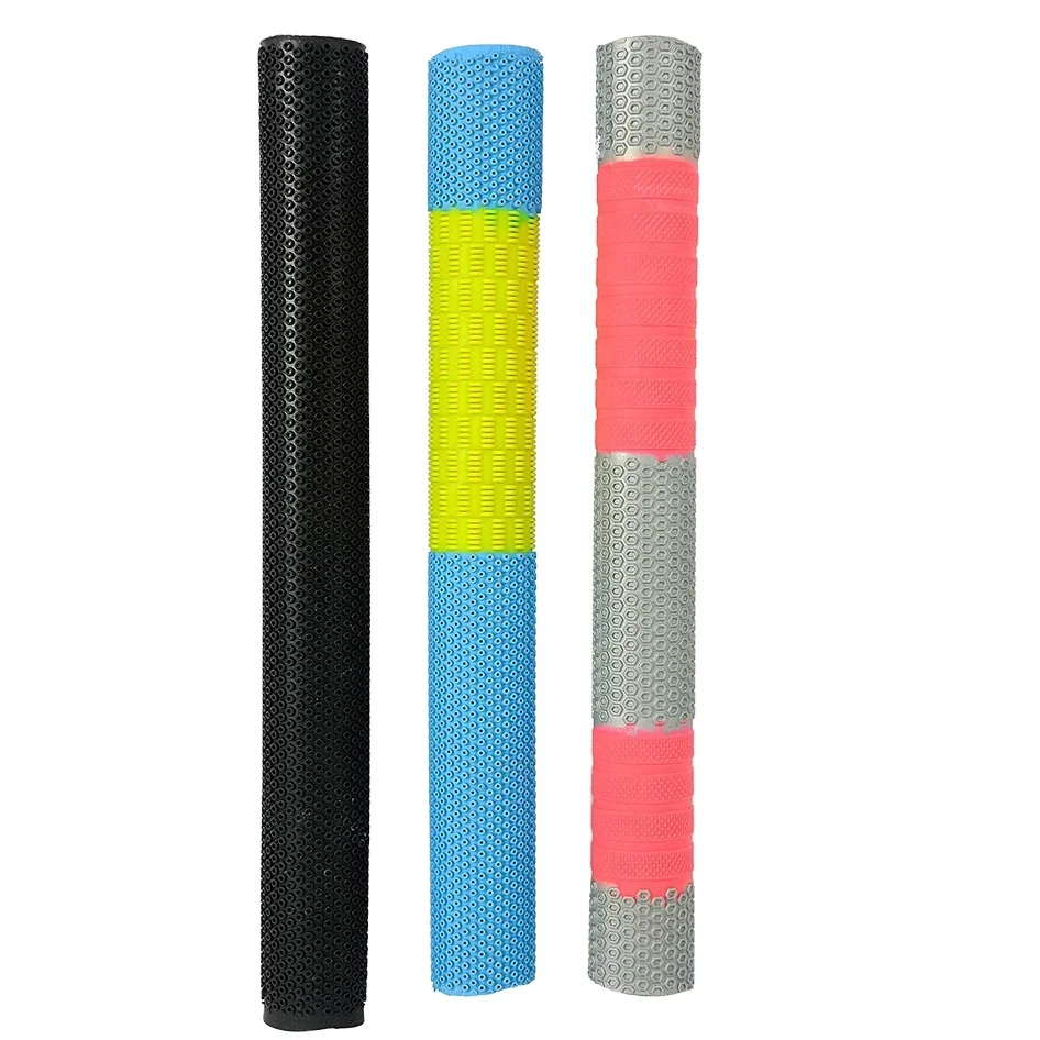 Good Price Wholesale High Quality Custom Design Durable Anti Slip Cricket Bat Grip Natural Rubber Shock Absorb Bat Grip