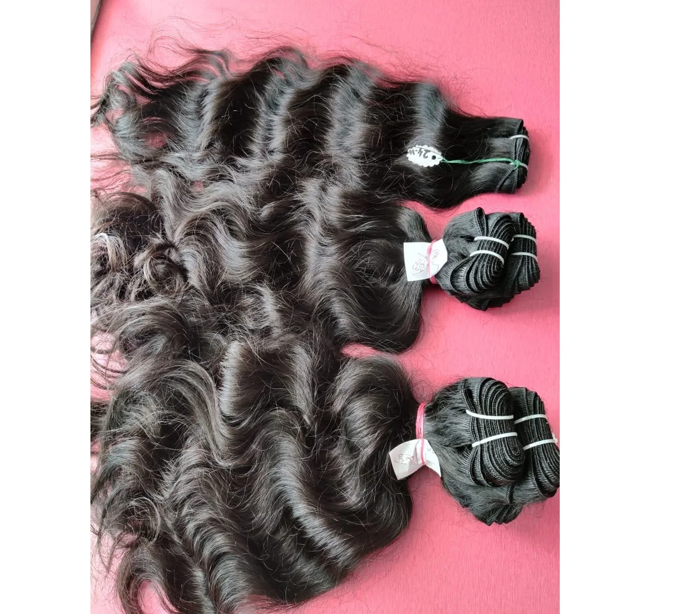 Decent Quality Natural Strong Weft Water Wave body wavy Human hair Extensions manufacturer an exporter