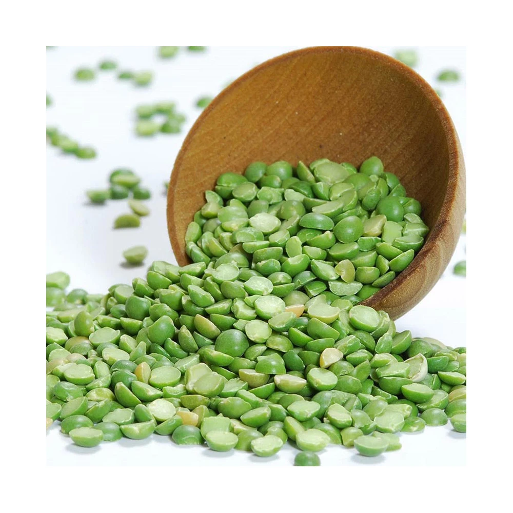 Высококачественный сушеный желтый горох готов к