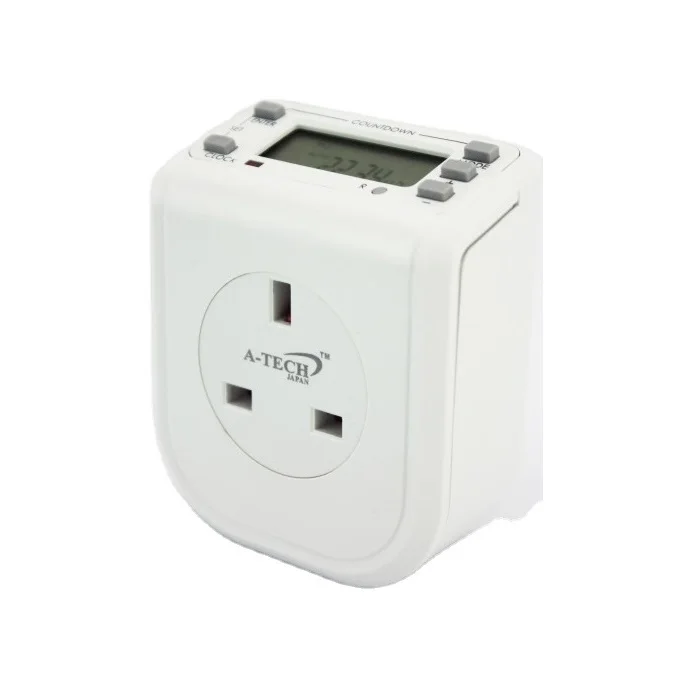 Highly Recommended A-TECH Brand Name Multifunctional Usage Compact Programmable Digital Timer From Singapore