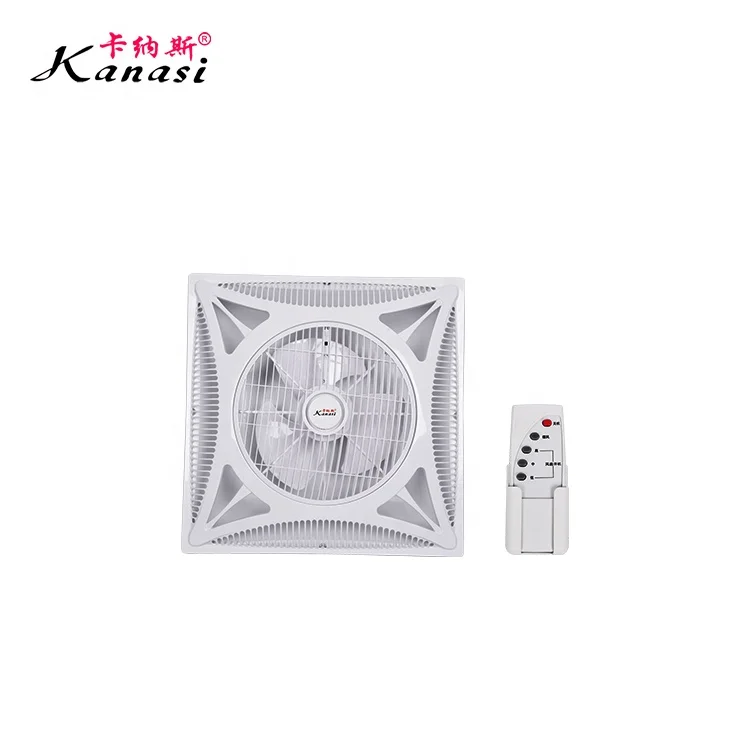 14 Inch Low Noise natural wind plastic Remote Control Home Appliance Wall Mounted Electric copper Motor Ceiling box Fan