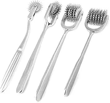  Tuning Fork Surgical Stainless Steel 5 Piece Set Sound Hammer Kit CE Approved BY UAMED LTD