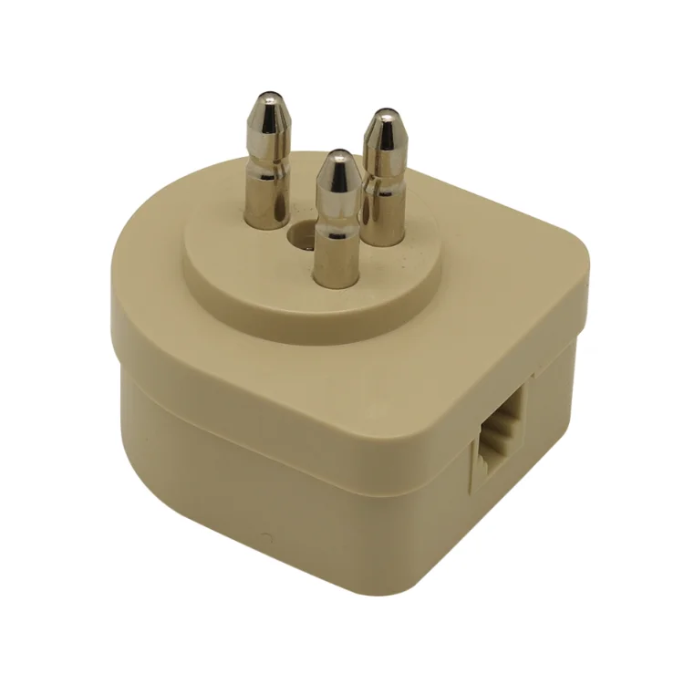 Telecommunication Equipment Italian Phone / Fax Adaptor with RJ11 Socket