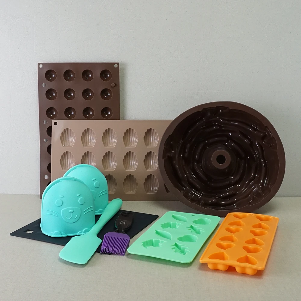 [Holar] Taiwan Made 8 Cavities Leaf Shape Silicone Mold for Making Soap Sugar Paste