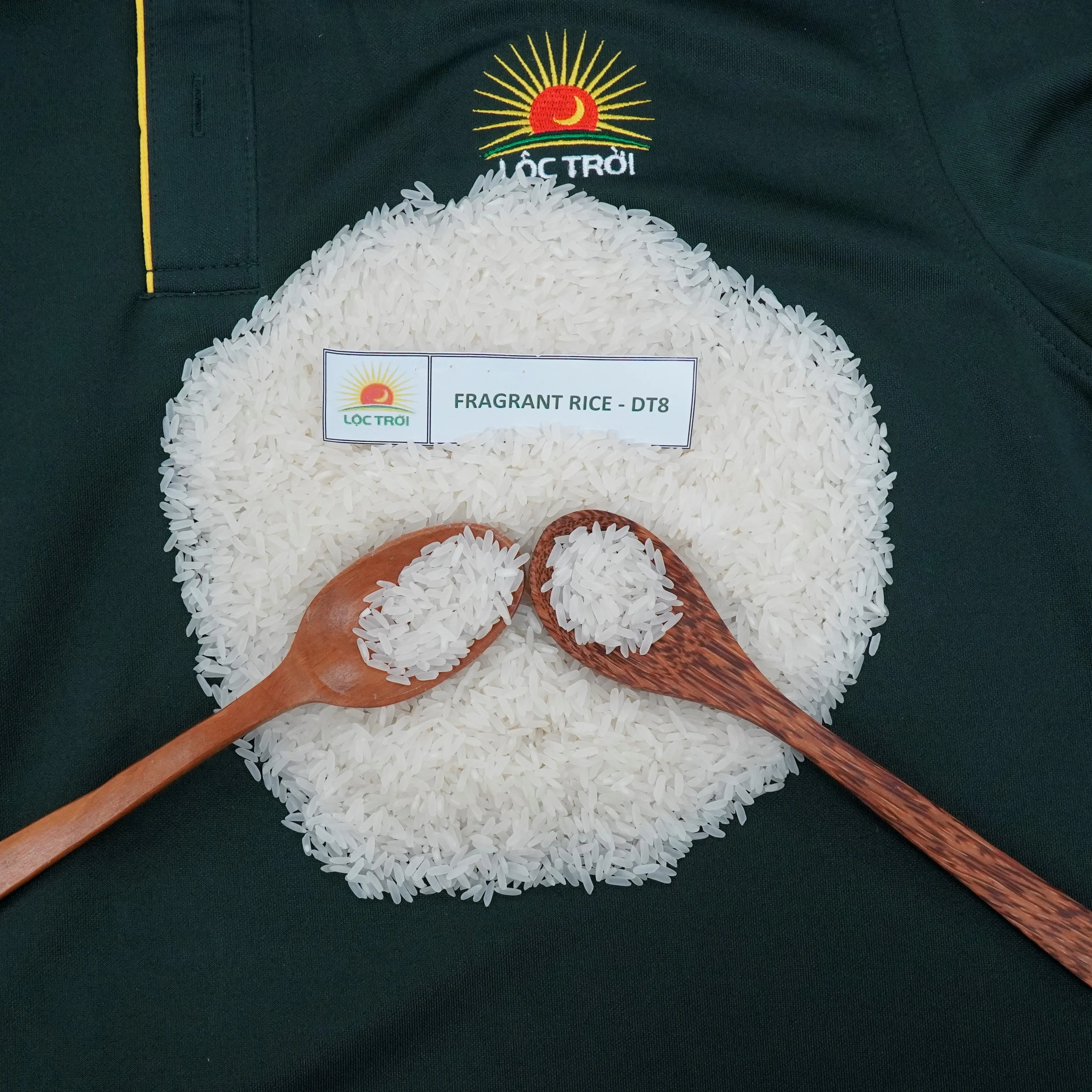 White Rice DT8 Variety from Vietnam Best Supplier Contact us for Best Price - Loc Troi Group- Rice manufacturer