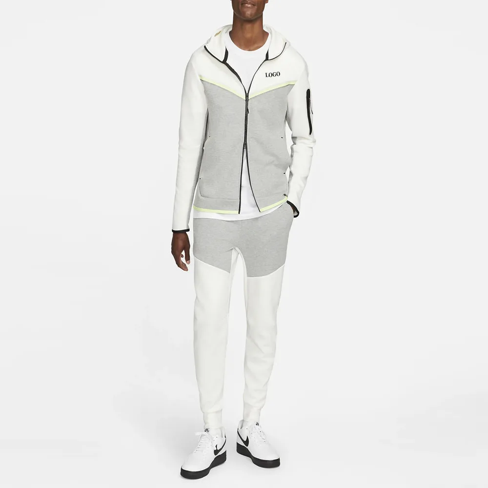 New Products Mens Sweatsuit Sets Zip Up Jogger Tracksuit Set Track Suits For Men tracksuit