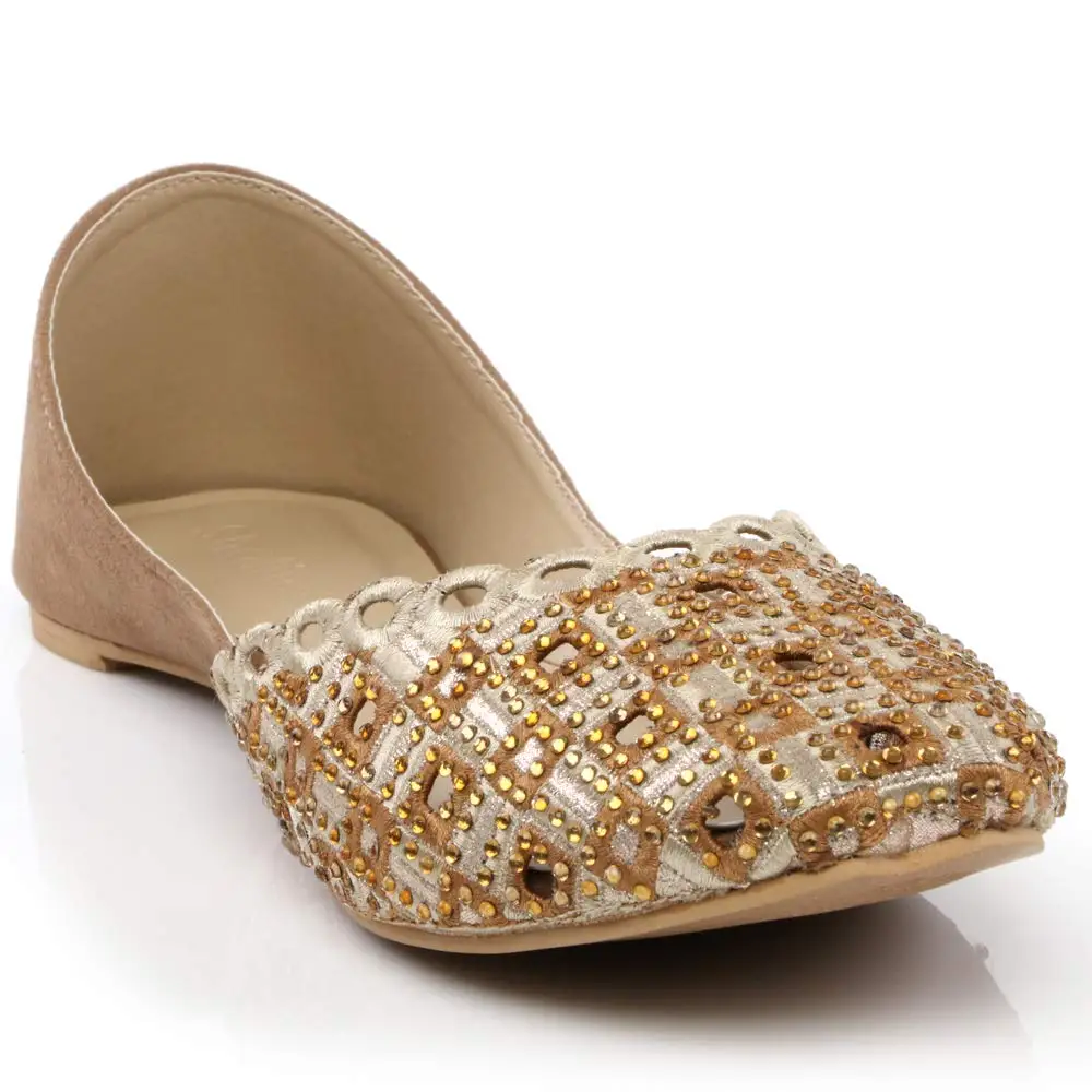 Женские khussa Mojari панджаби женские плоские пакистанский стиль оптом с пользовательским логотипом