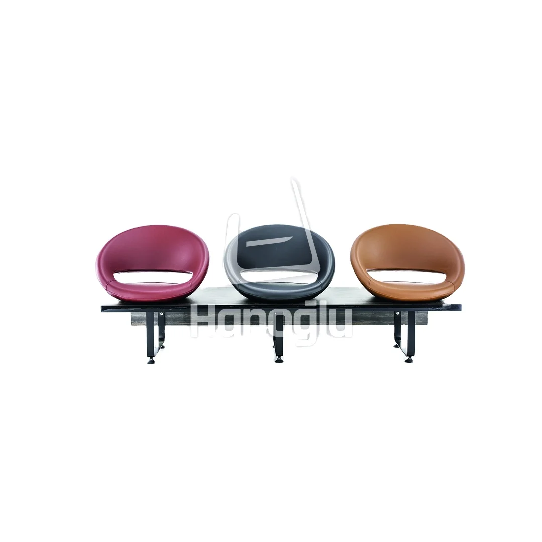 Public hairdressing beauty salon waiting chair