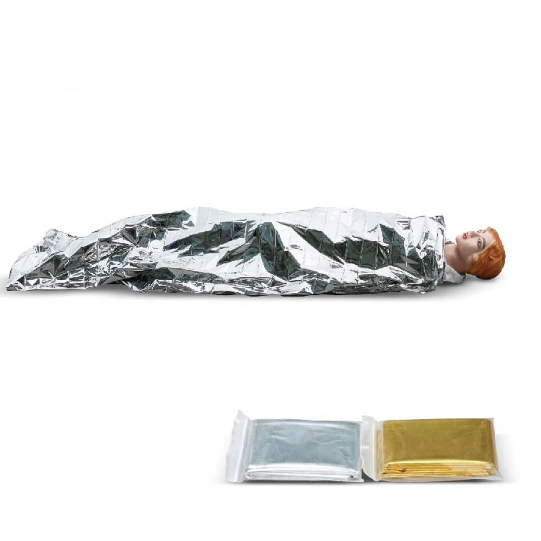 M-ETB01 MYWELL Wholesale Aluminum Thermal Mylar Emergency Foil Blankets