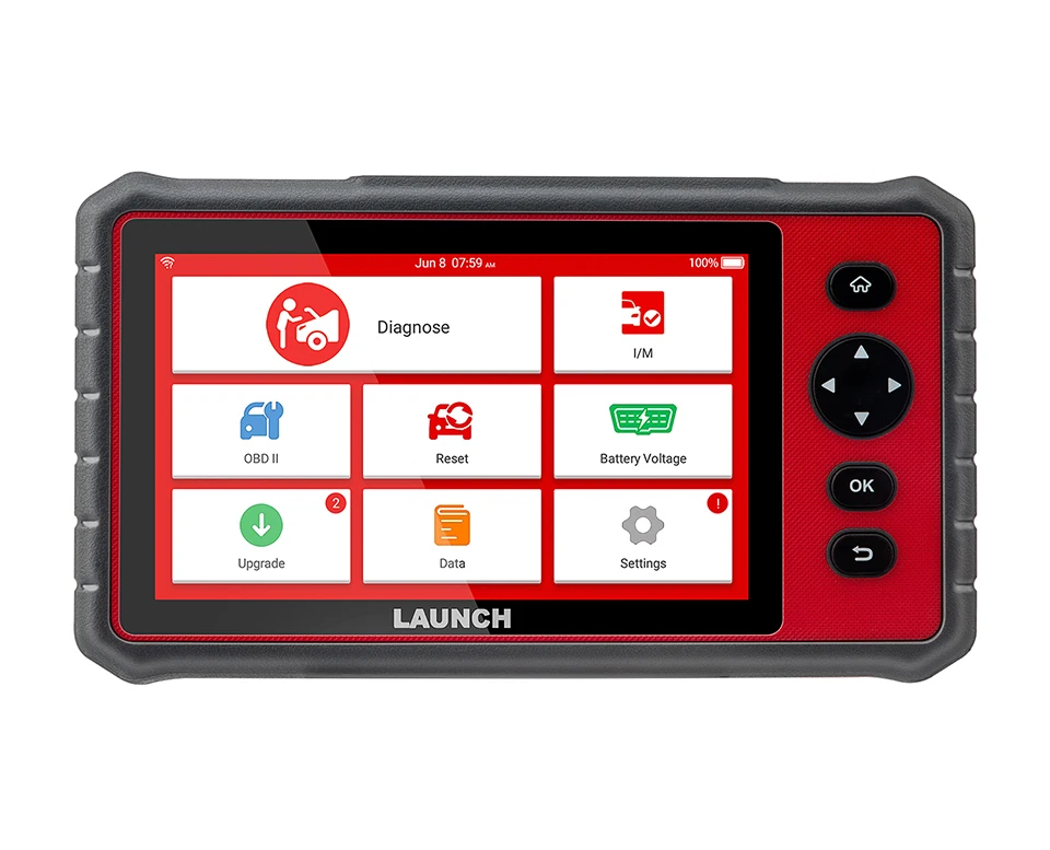 Launch diagnostic machine crp 909e OBD2 car code reader support Airbag SAS TPMS EPB IMMO Reset