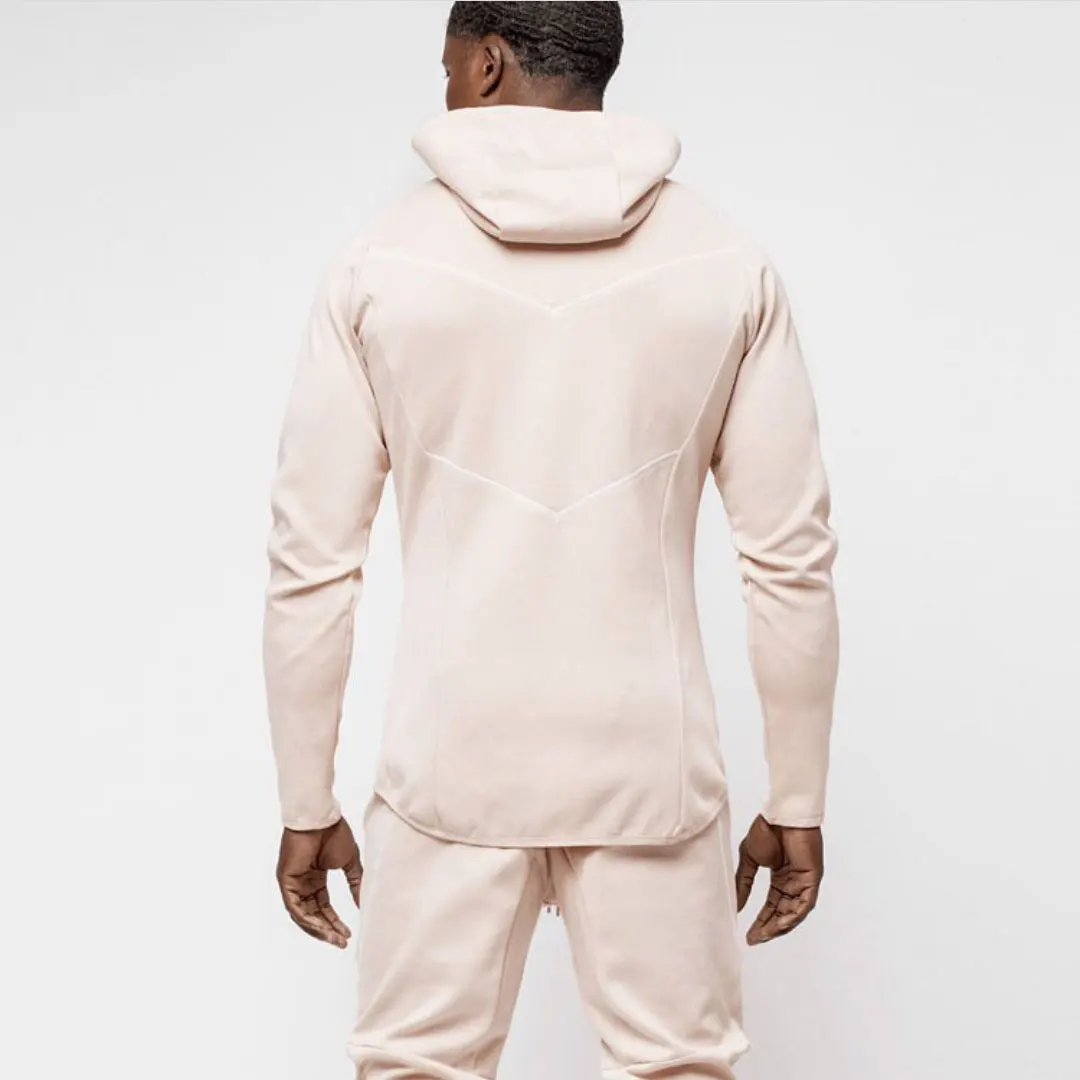 Top fashion trendy tracksuits custom tracksuit men 100% polyester sweatsuit Custom Blank Sportswear Cotton
