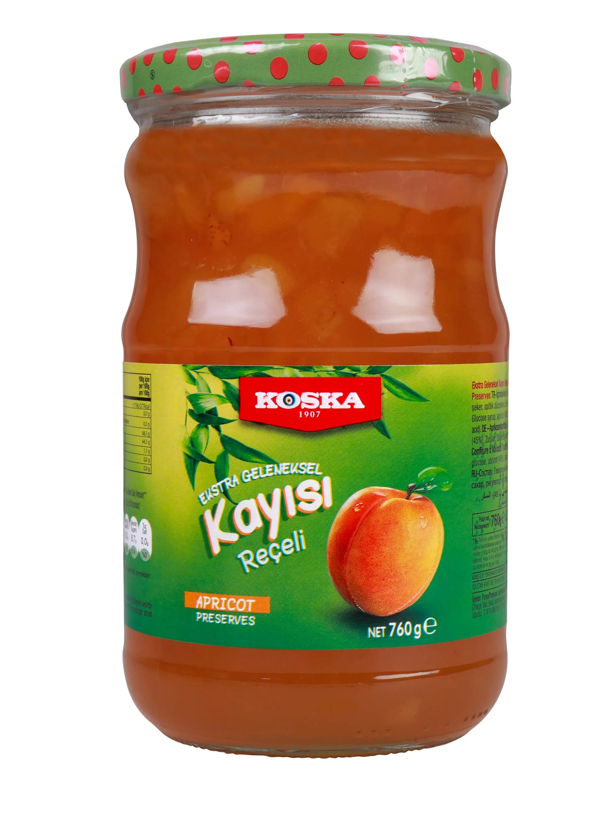 Good Quality Wholesale Product - Preserves - 380 g Extra Traditional Apricot Preserves - Jam