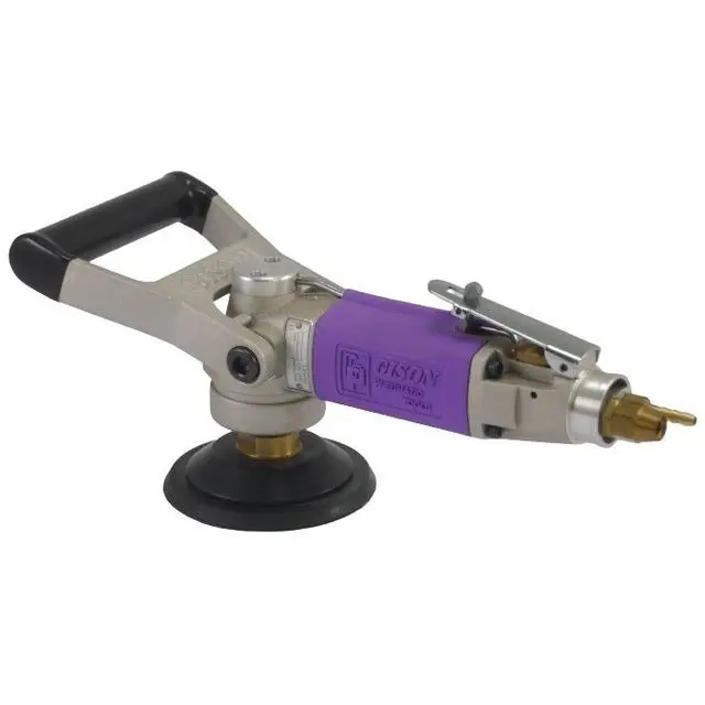 3600 об/мин задний выхлоп рычаг безопасности пневматическая шлифовальная машина для мокрого воздуха