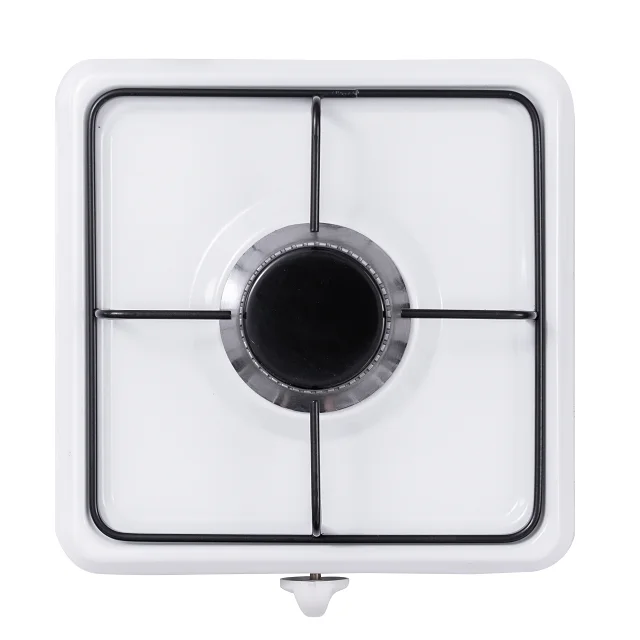 Портативная 1 в электрическая газовая одногорелка железная плита с электронным зажиганием для автомобиля домашнего использования керамическая поверхность классический Bruleur