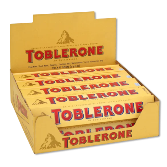 Promotion Sales TOBLERONE Chocolate - All Sizes Available in Bulk