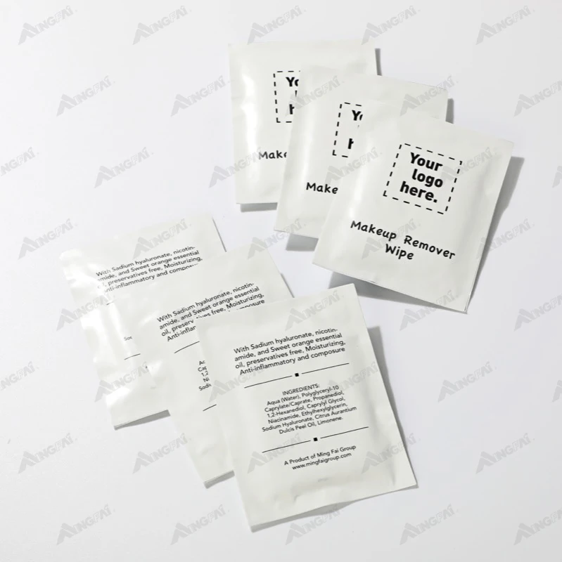 OEM factory customized Make-up remover pads OEM factory private label item to remove waterproof makeup for all kinds skin Factory Direct Supply