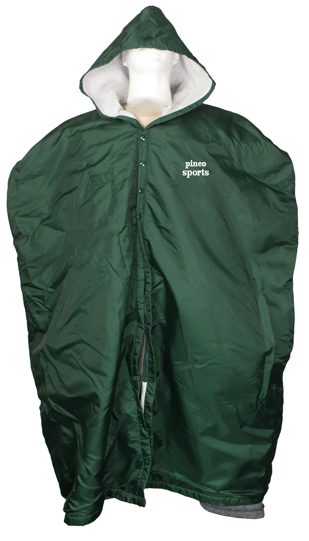 Adult Sideline Cape  football sideline cape Plain Black Sideline Capes