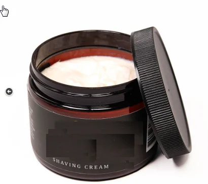 Organic Neem & Mint Shaving Cream for Men Ayurveda Herbal Natural Cosmetics Moisturizing Beard Care Balm