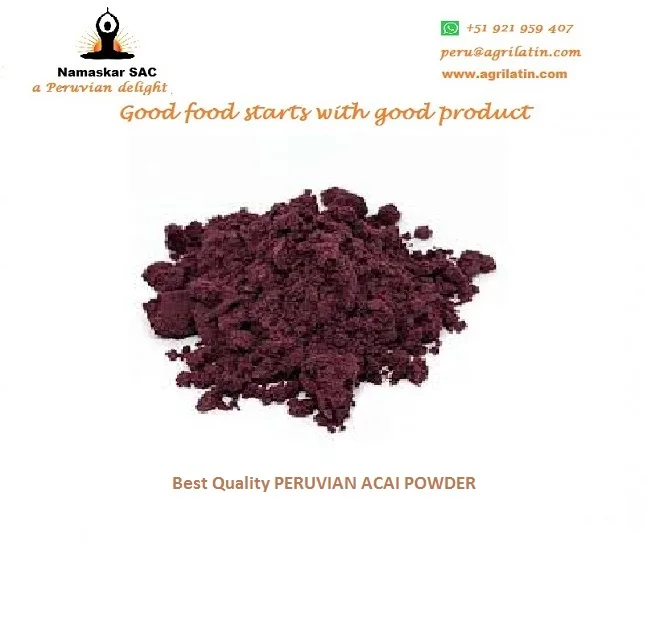 Bulk Supply Organic Acai Powder