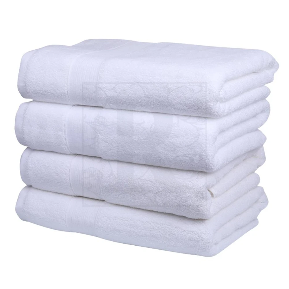 Wholesale Customized Hotel Logo Jacquard Towel Set 100% Cotton Super Soft and Absorbent Durable Face Towel for Spa Use