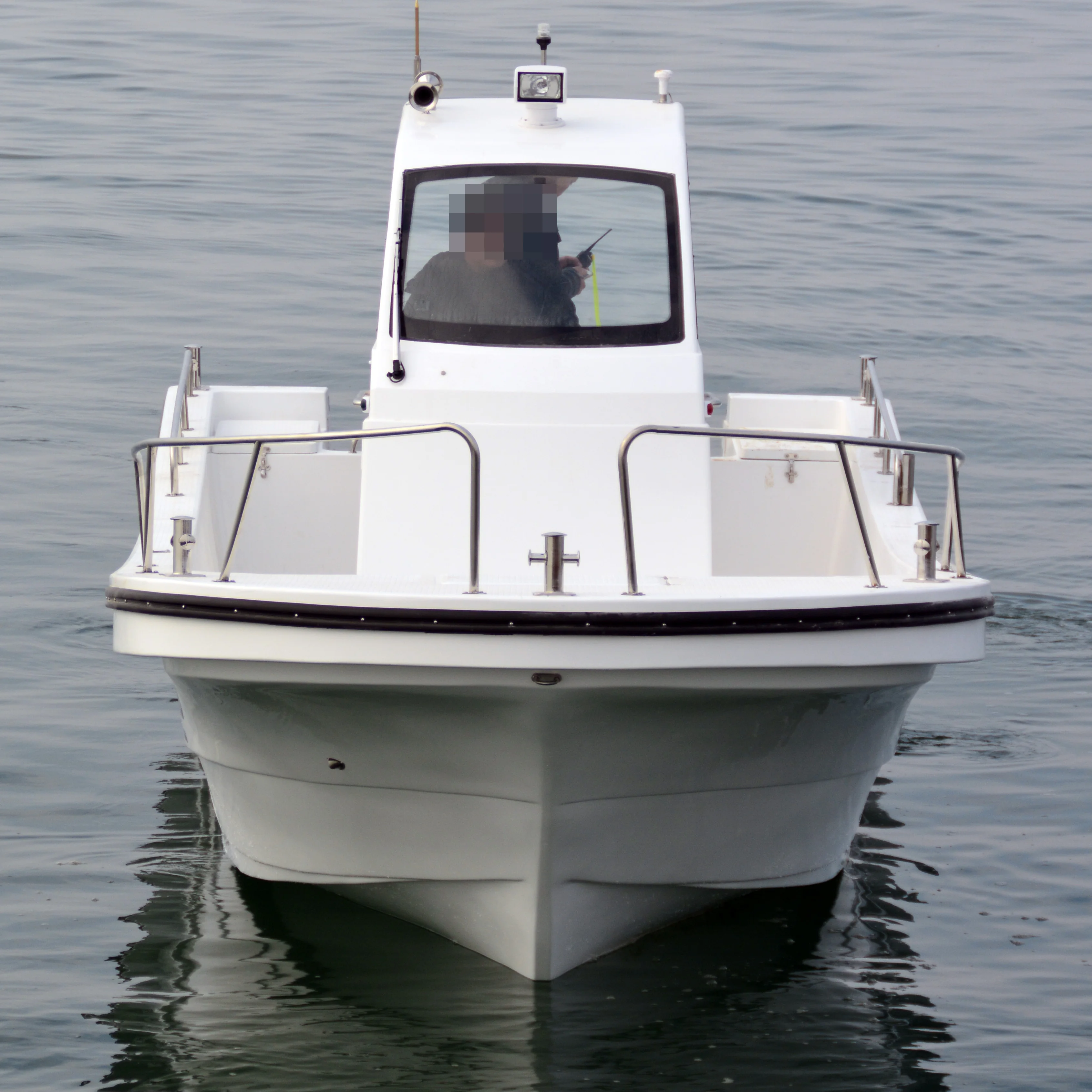 
CE new model XMM860 fiberglass boat for fishing woking sport single twin engines high speed 