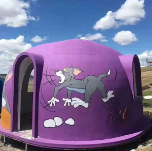 Cheap Modern High Quality EPS   Prefab House Dome Off Grid Prefab House For Park