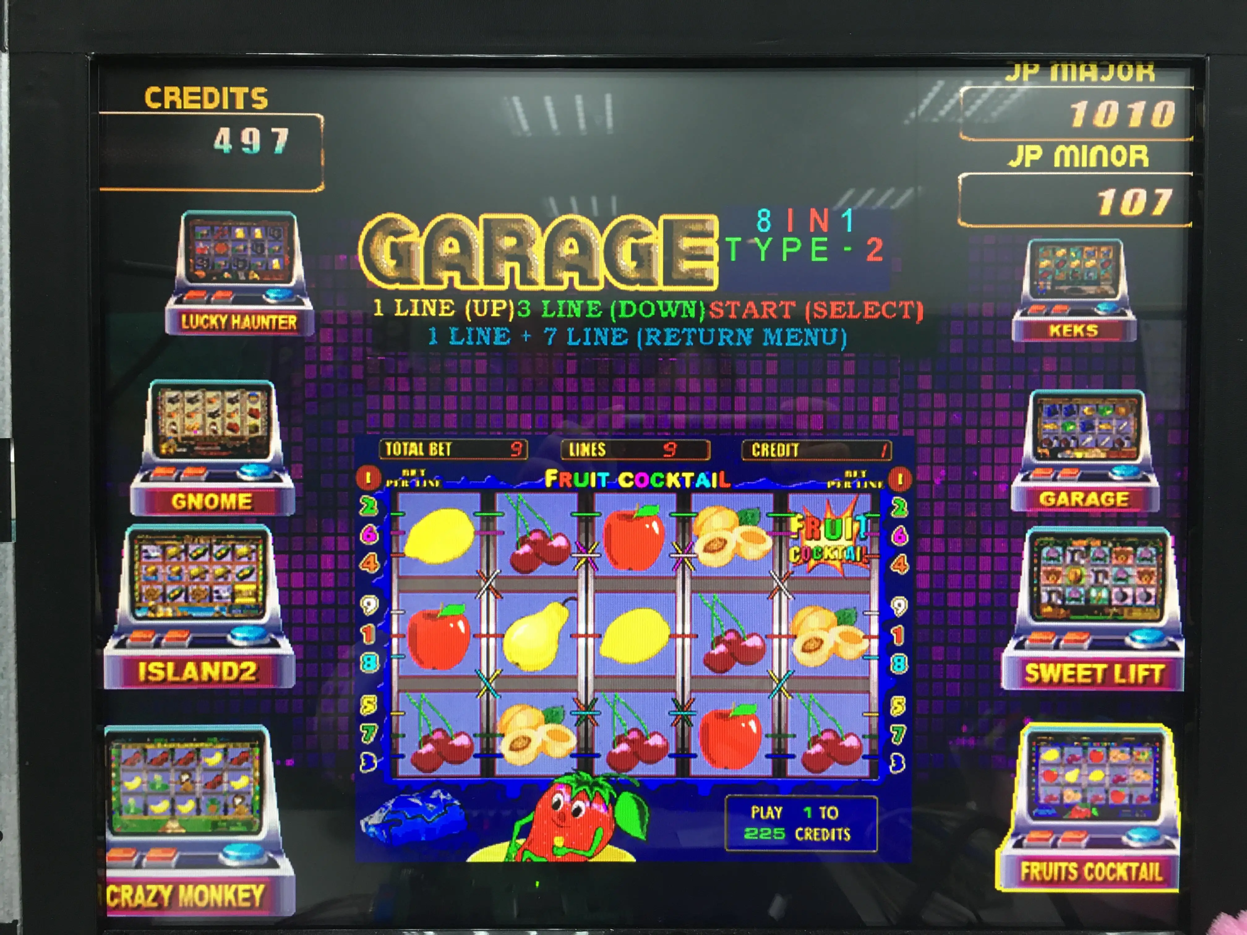 Игры 2021 Garage 15 в 1 mega все игры слот Игра настольная