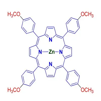 
meso Tera(4 methoxyphenyl)porphyrin Zn(II) 