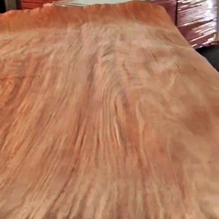 Wholesale cheap keruing face 100% natural wood veneer 0.3mm ready to ship from manufacturer Vietnam