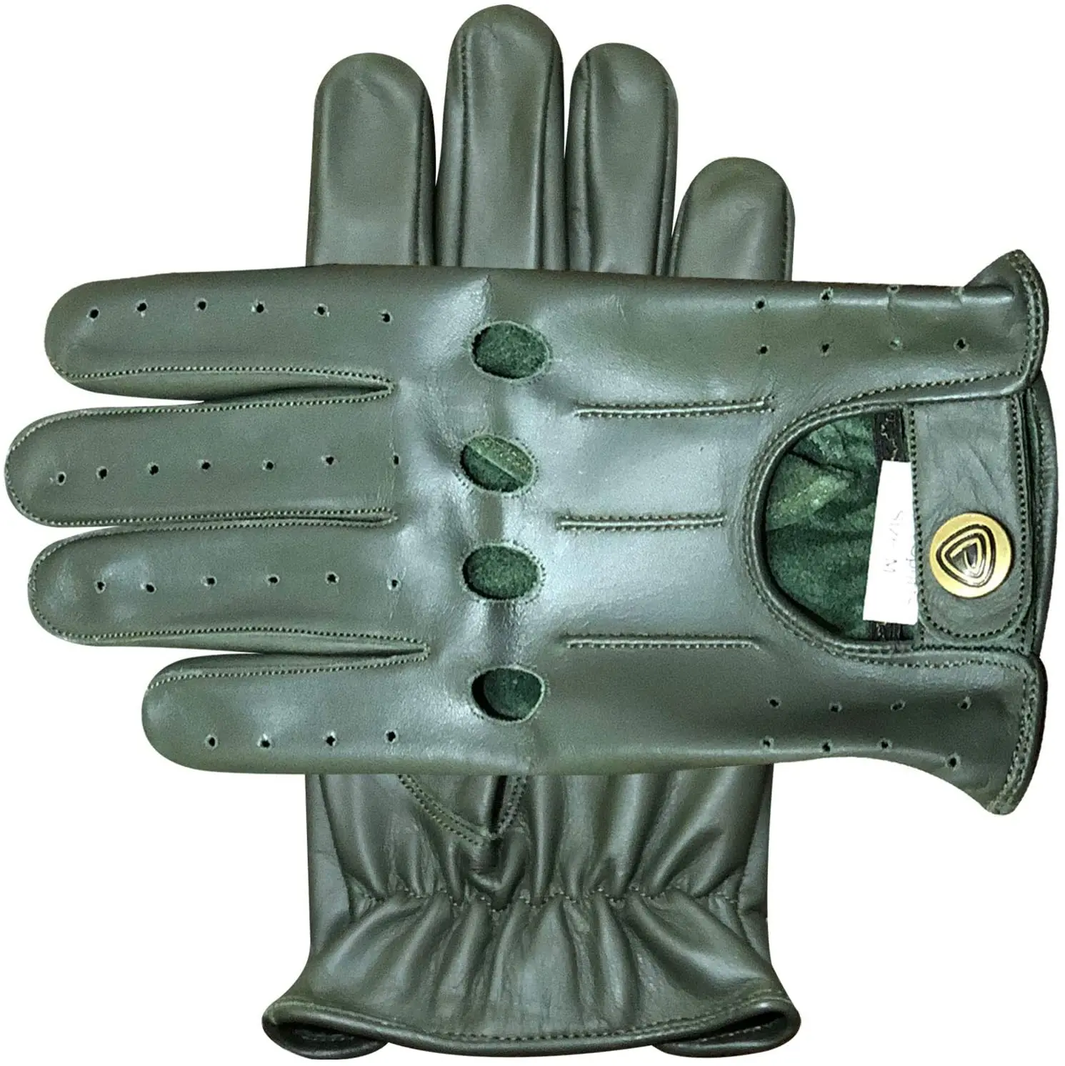 Dexam Professional Prime Leather Real Soft Leather Men Gloves Without Lining Driving Gloves Retro Glove Reverse Stitched