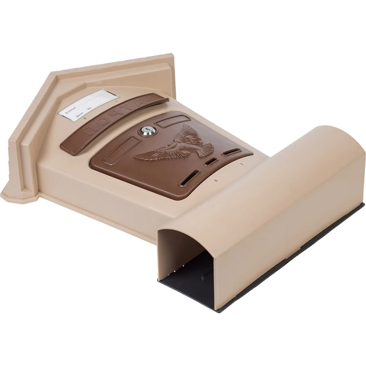 
Great quality plastic mailbox with a lock, outdoor postbox 