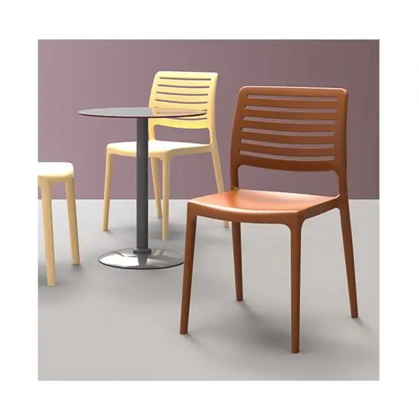 Quality Viet Nam Factory Price Line 2 Plastic Chair With Modern Design